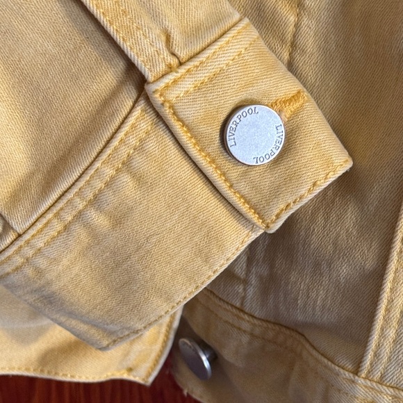 Liverpool Yellow Denim Jacket - Picture 4 of 10